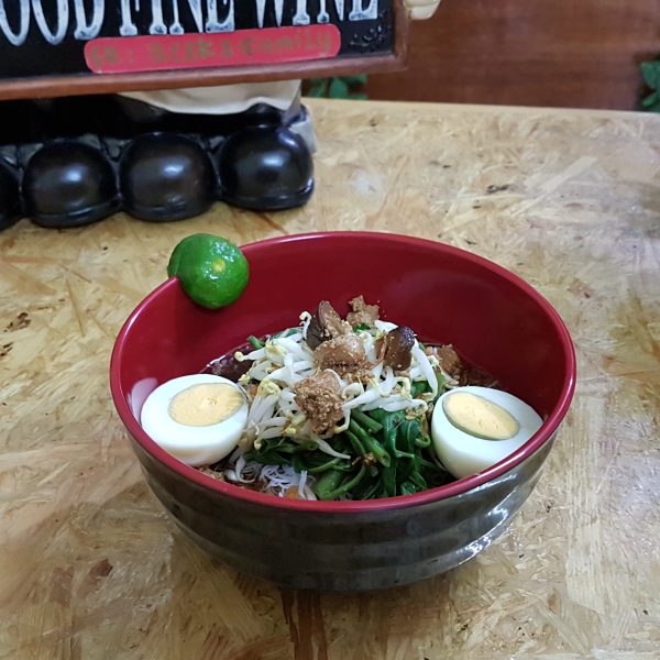 Bihun Kangkung Telur Omega