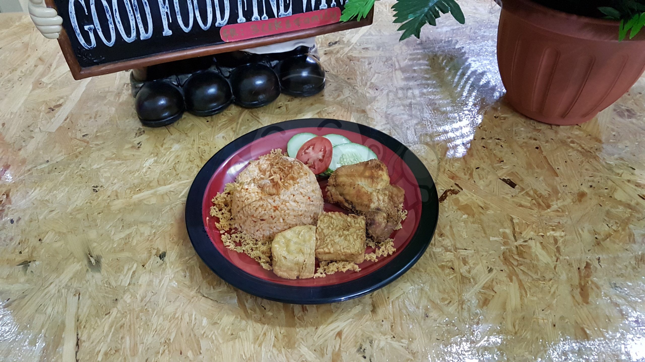 Nasi Cobek Ayam Krispi Original