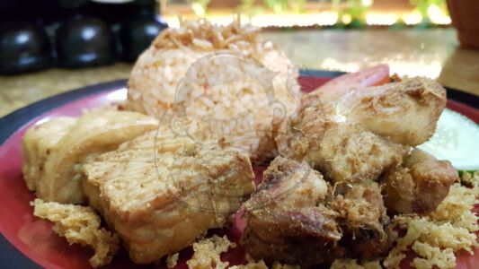 Nasi Cobek Ayam Krispi Original Nasi Cobek Ayam Krispi Original